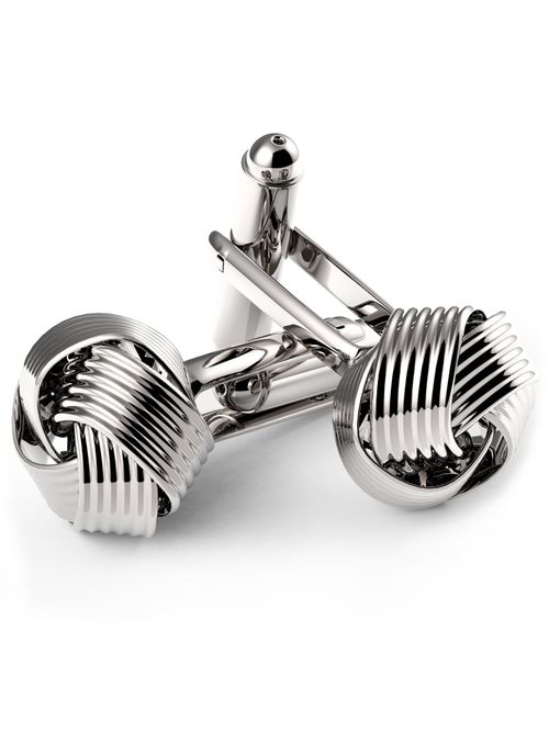 Buy PELUCHE Silver Cufflinks for Men Online