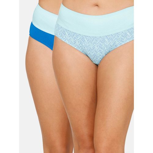 Buy Zivame High Rise Full Coverage Tummy Tucker Hipster Panty Pack Of 2 -  Assorted-multi-color Online