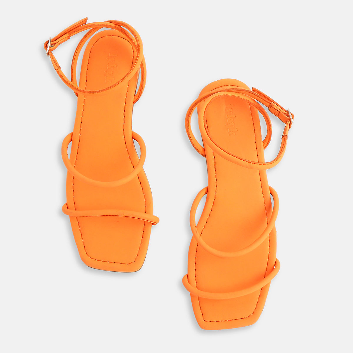 Neon orange sale flats