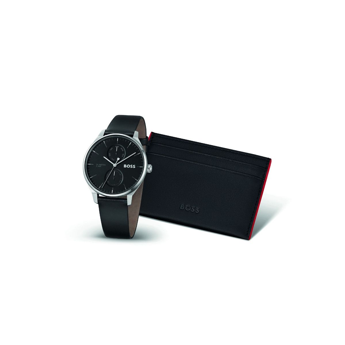 Buy Boss Men Quartz Black Round Shape Dial Watch - 1570163 (M) Online