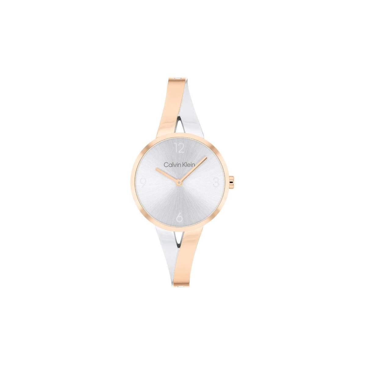 Calvin Klein Women Quartz Silver Round Shape Dial Watch - 25100028 (M)
