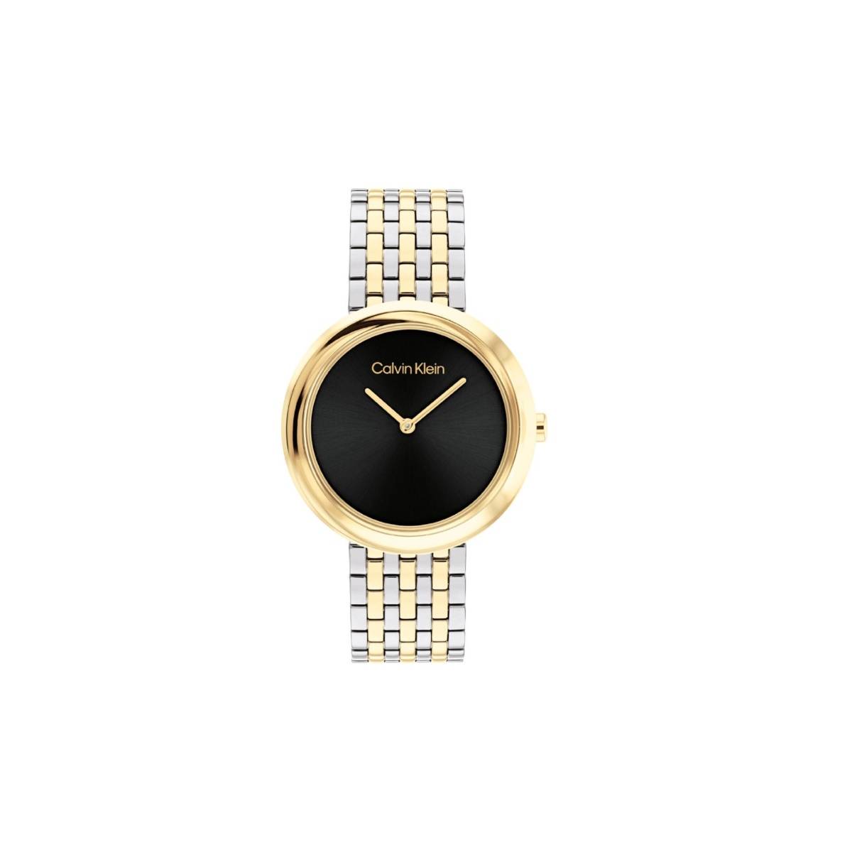 Calvin Klein Women Quartz Black Round Shape Dial Watch - 25100071 (M)