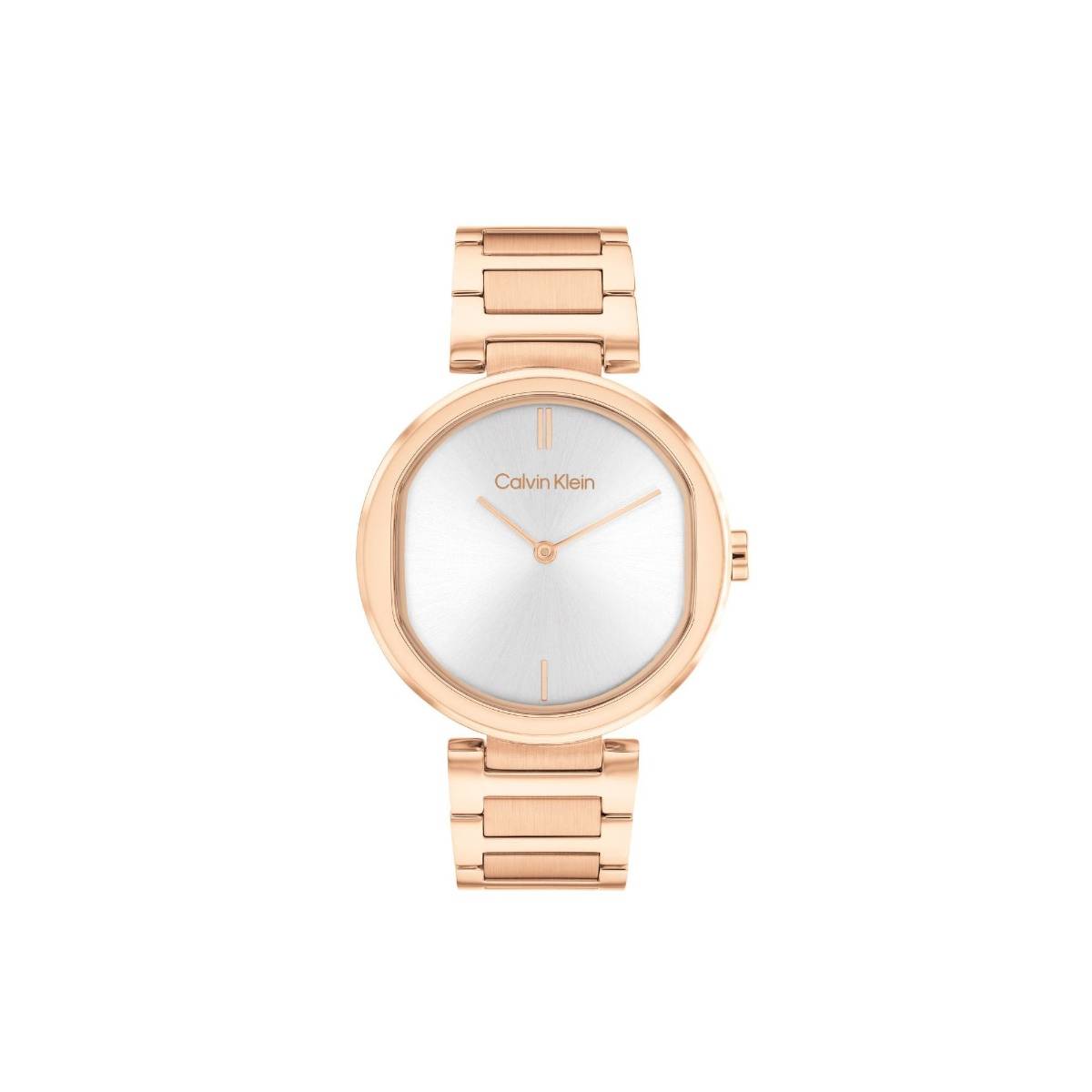 Calvin Klein Women Quartz Silver Round Shape Dial Watch - 25200253 (M)