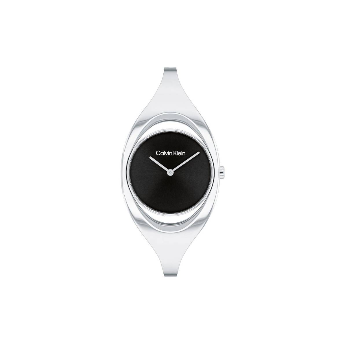 Buy Calvin Klein Women Quartz Black Round Shape Dial Watch - 25200423 ...