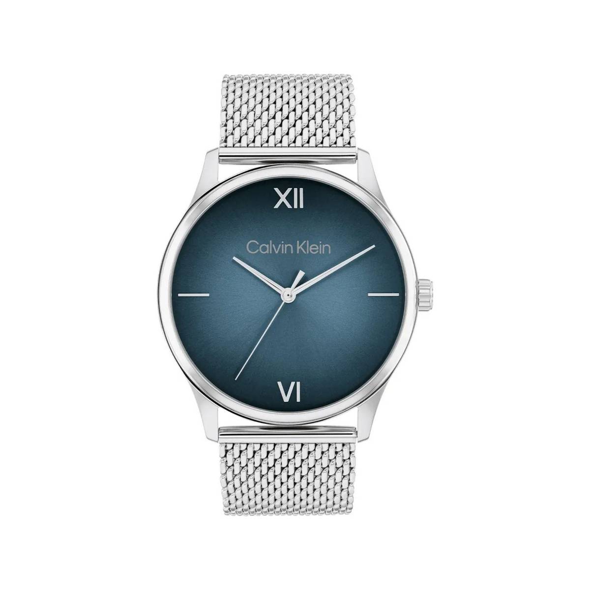 Buy Calvin Klein Men Quartz Teal Round Shape Dial Watch - 25200450 (M ...