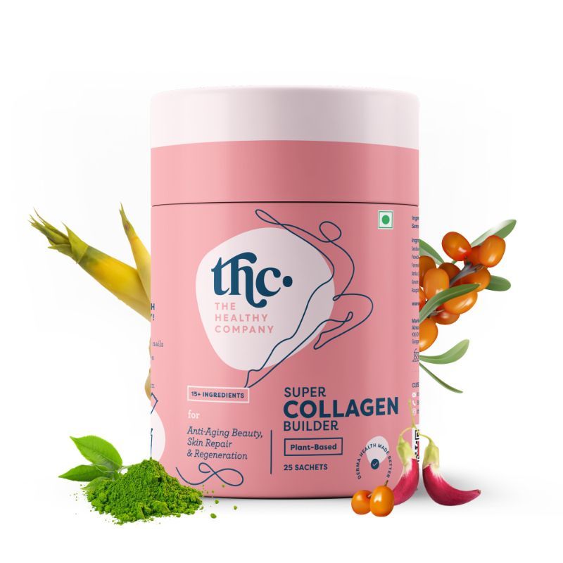 The Healthy Company Super Collagen Builder - Raspberry Blush