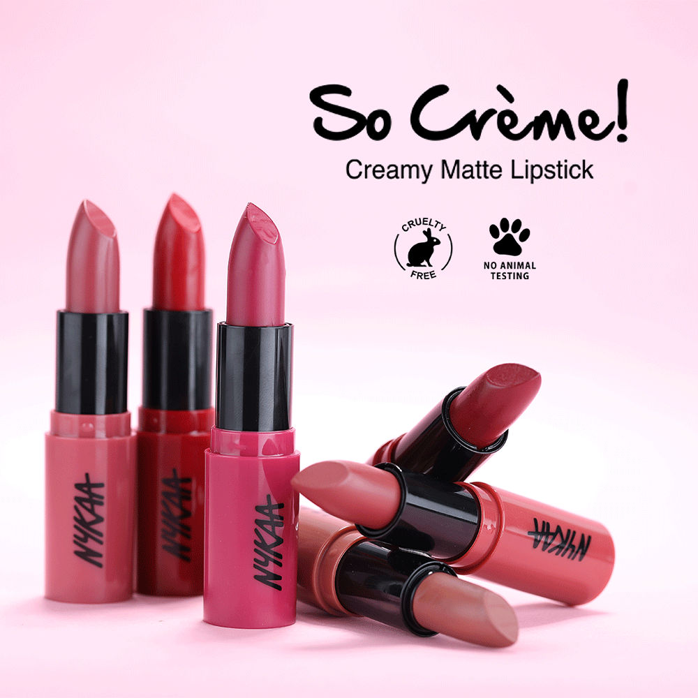 Nykaa Cosmetics So Creme! Creamy Matte Lipstick Buy Nykaa Cosmetics So