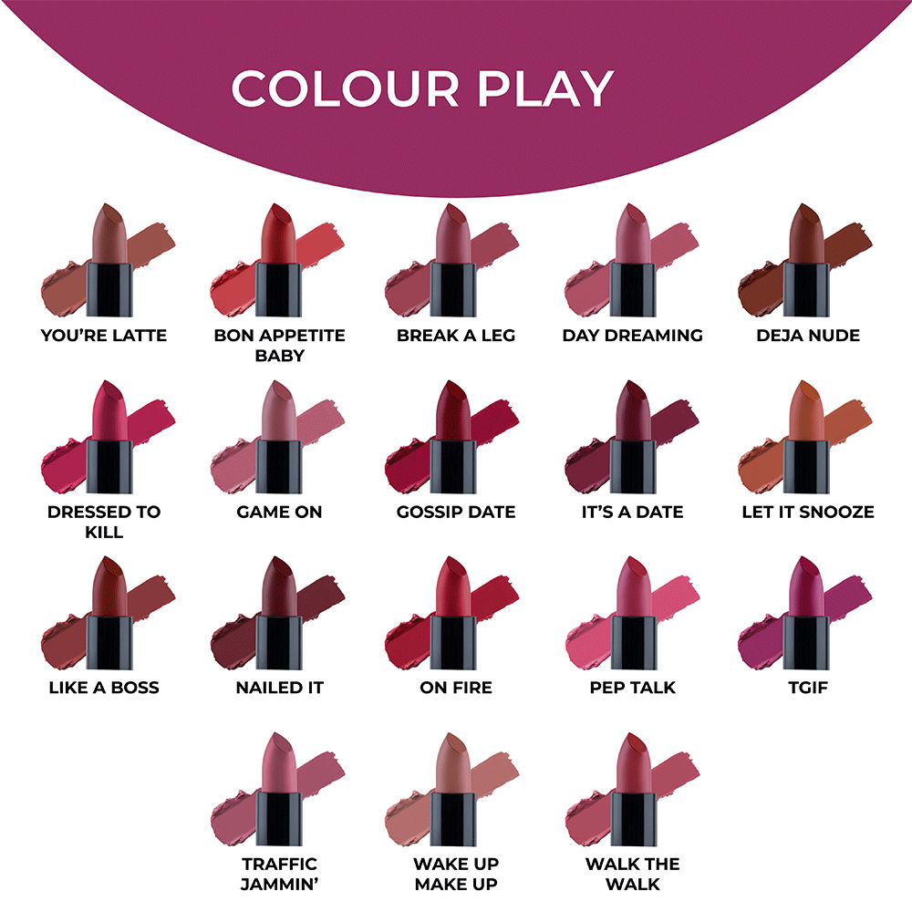 Nykaa Cosmetics So Creme! Creamy Matte Lipstick Buy Nykaa Cosmetics So