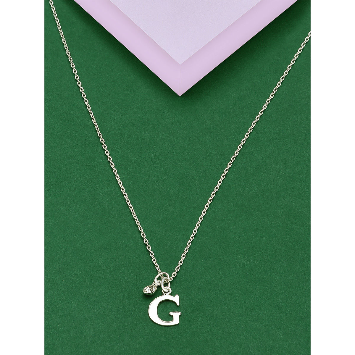 Necklace Alloy Initial Letter Necklace Big Letter Script Name Pendant  Necklace for Women Gift Valentine's Day Gift A-Z -Gold Necklace Gift (Color  : G) : Amazon.ca: Clothing, Shoes & Accessories