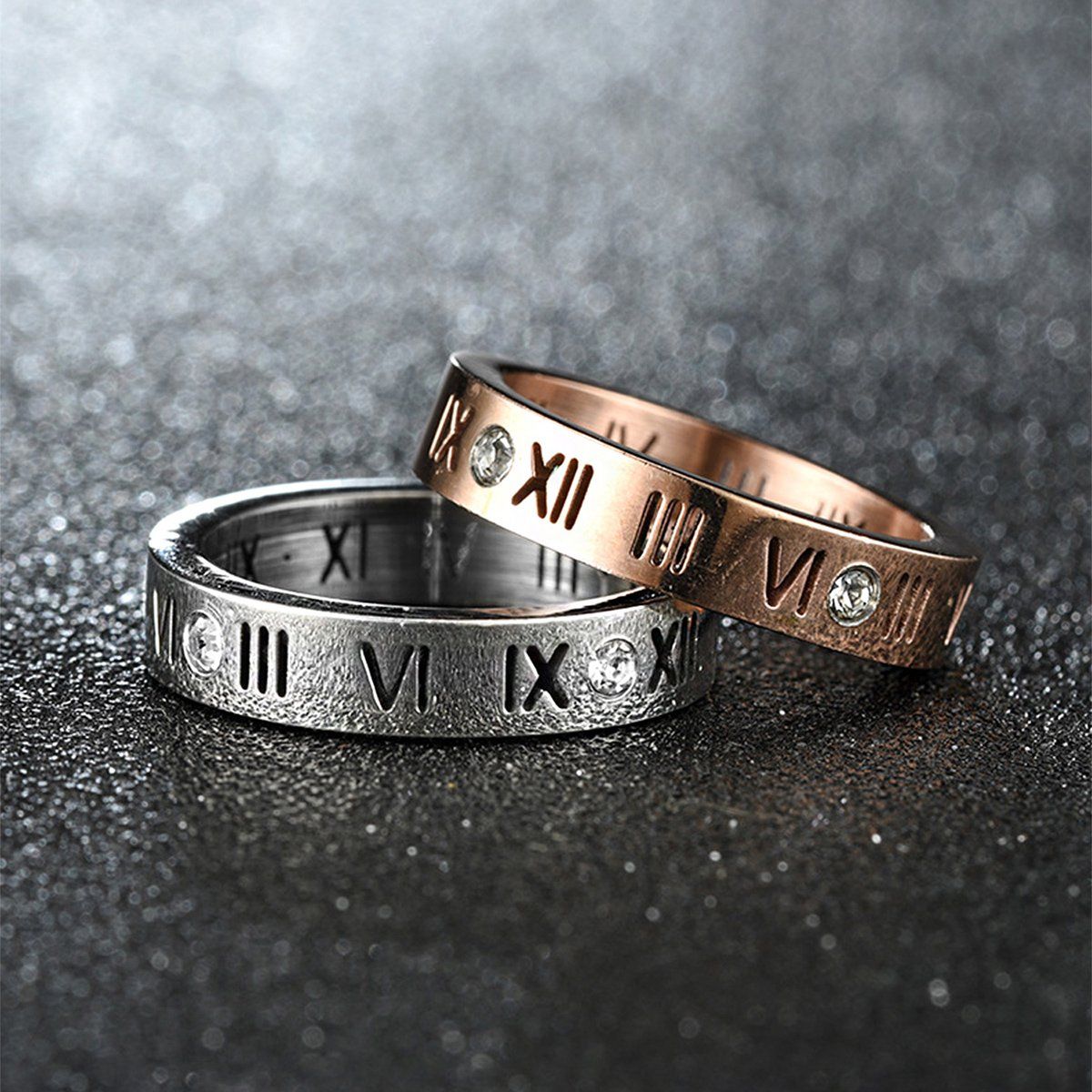 Buy Roman Numerals Band Ring Numerals Band Ring Mens and Womans Rings  Stainless Steel Ring Jewelry Unisex Ring Mens Womens Jewellery Online in  India - Etsy