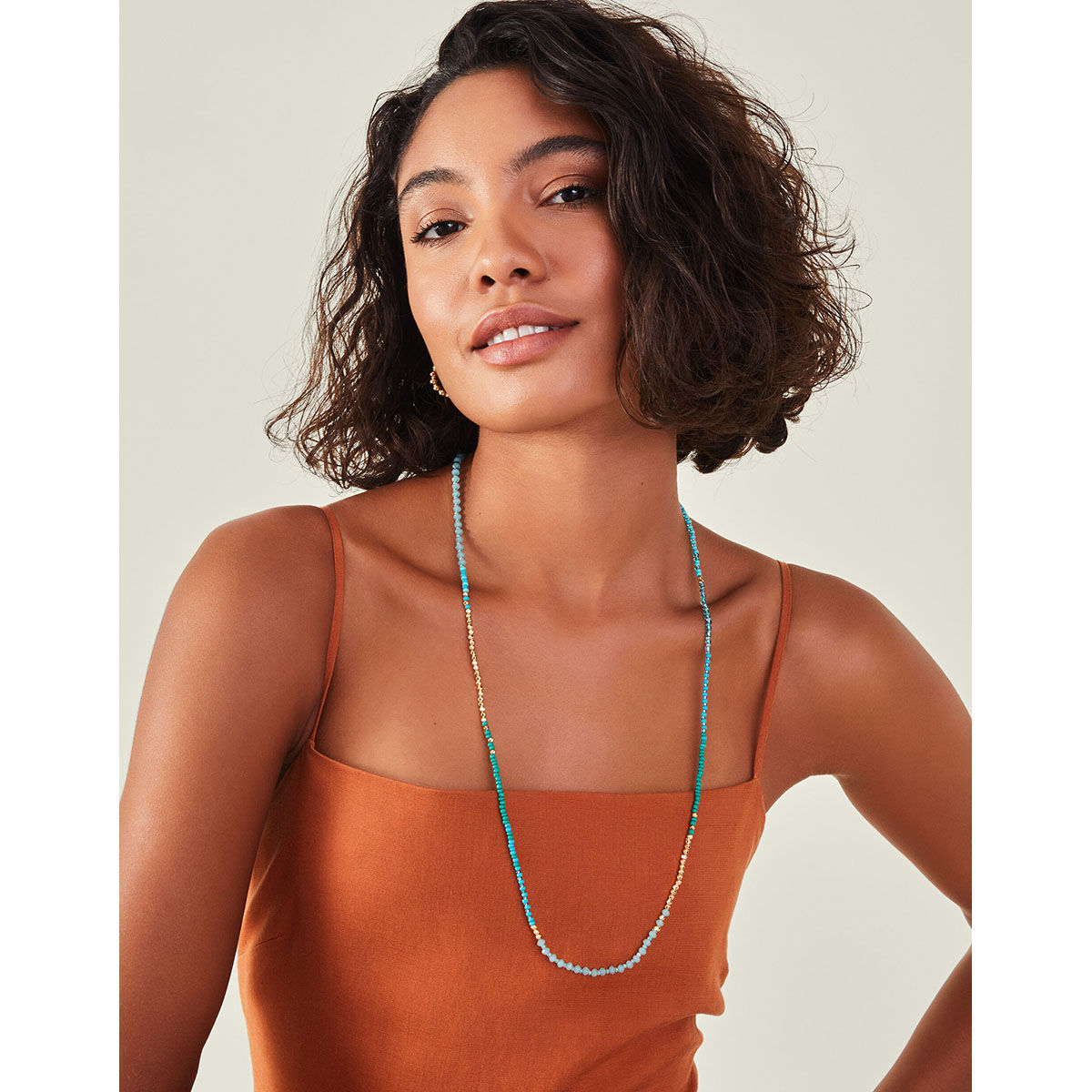 All Blues Rope Necklace All Blues Rope Necklace Thick 42cm GOLD