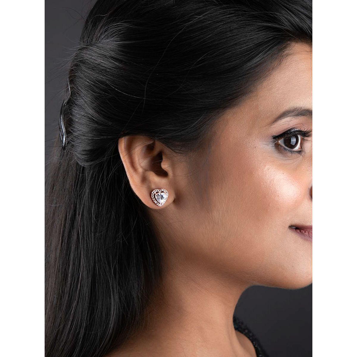 Buy Swarovski White Rhodium Plated Long Generation Clip Earrings for Women  Online  Tata CLiQ Luxury