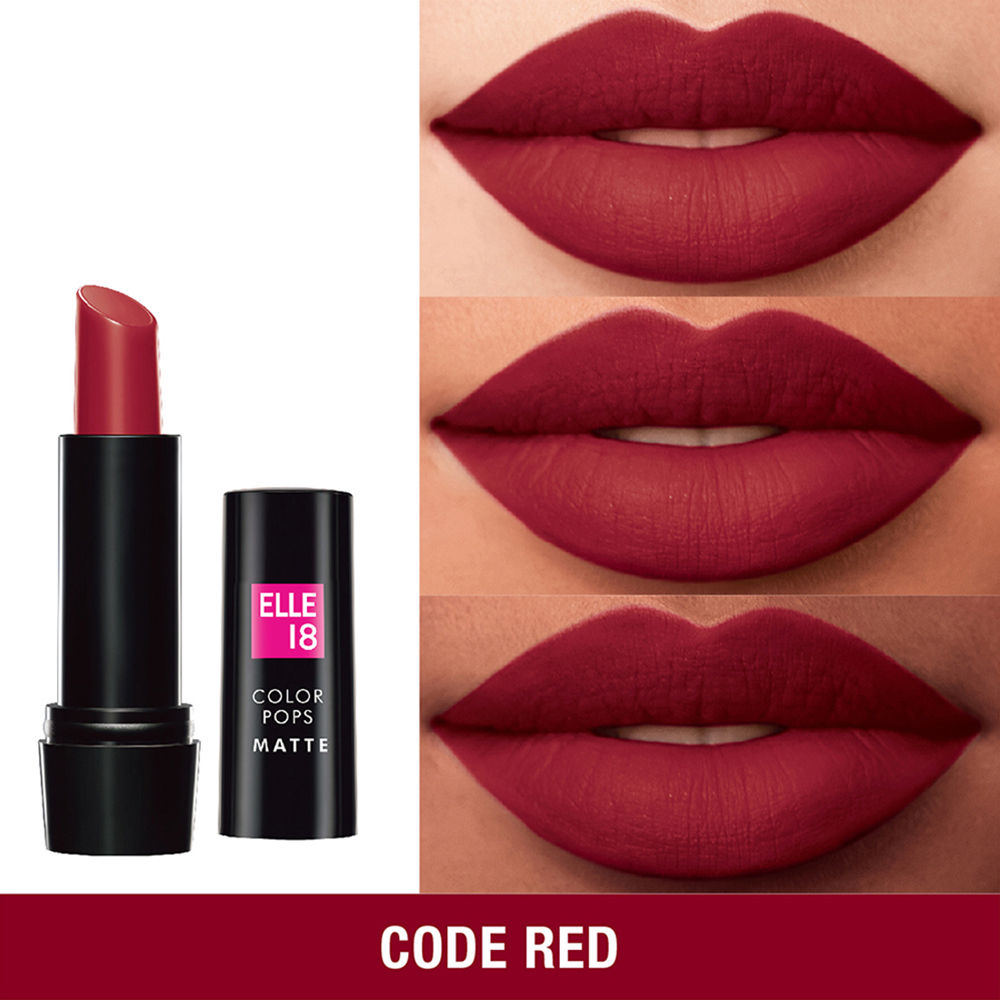 code red lipstick