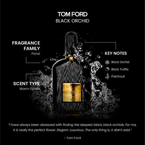 100 Ml Black Orchid Women's For Men Tom Ford Black Orchid 100