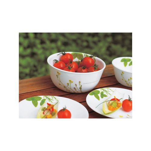 Corelle Asia Collection European Herbs 325 ml Soup Bowl (Pack of 4)