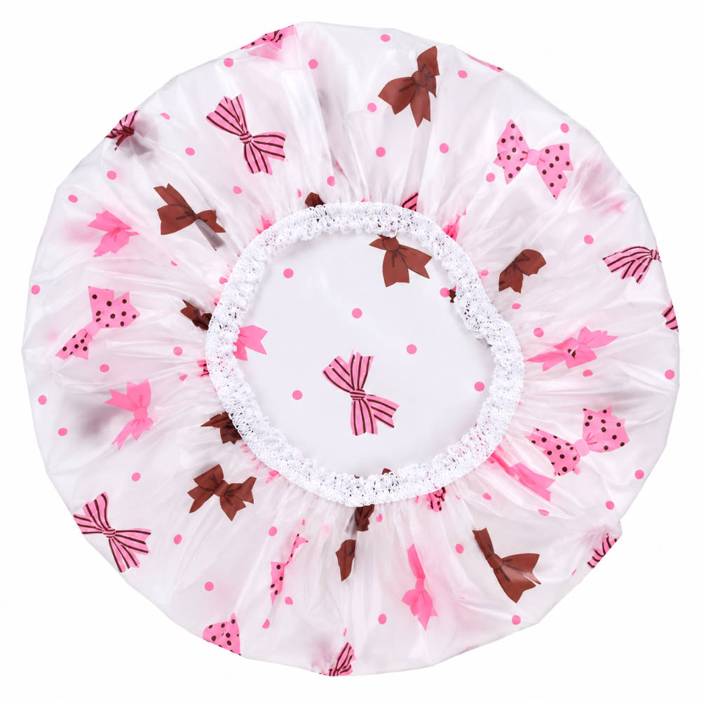 Feel Good Club Reusable Shower Cap Hair Cover For Bath Beauty Treatments Spa Colour Skincare Facial