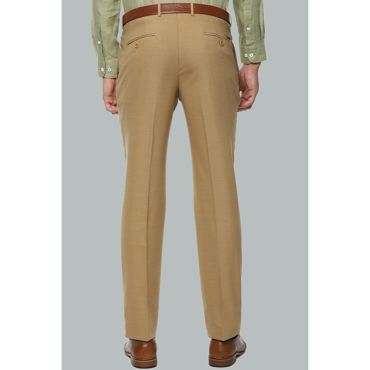 Buy Khaki Trousers & Pants for Men by JB JUST BLACK Online | Ajio.com