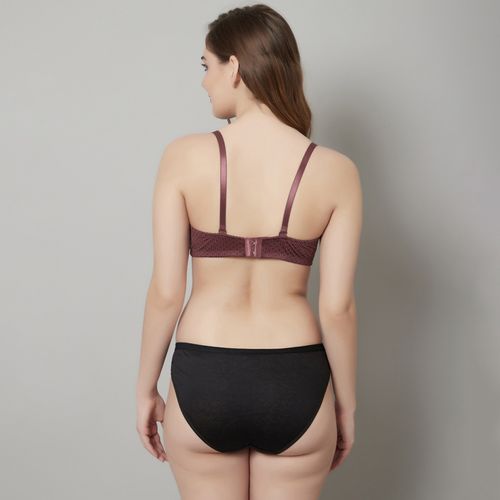 Buy online Lightly Padded Balconette Bra from lingerie for Women by  Prettycat for ₹319 at 65% off