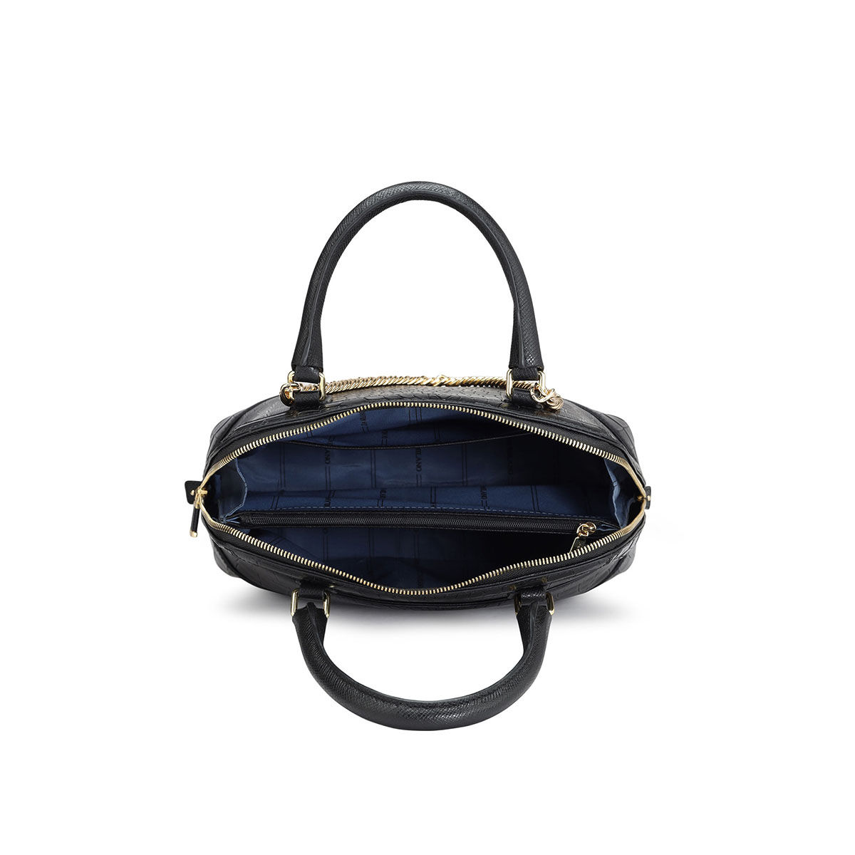 Black/White Milano Bag 