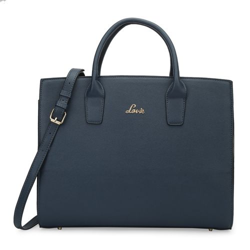 Buy Lavie Ellon Women's Laptop Handbag (Navy) (L) Online
