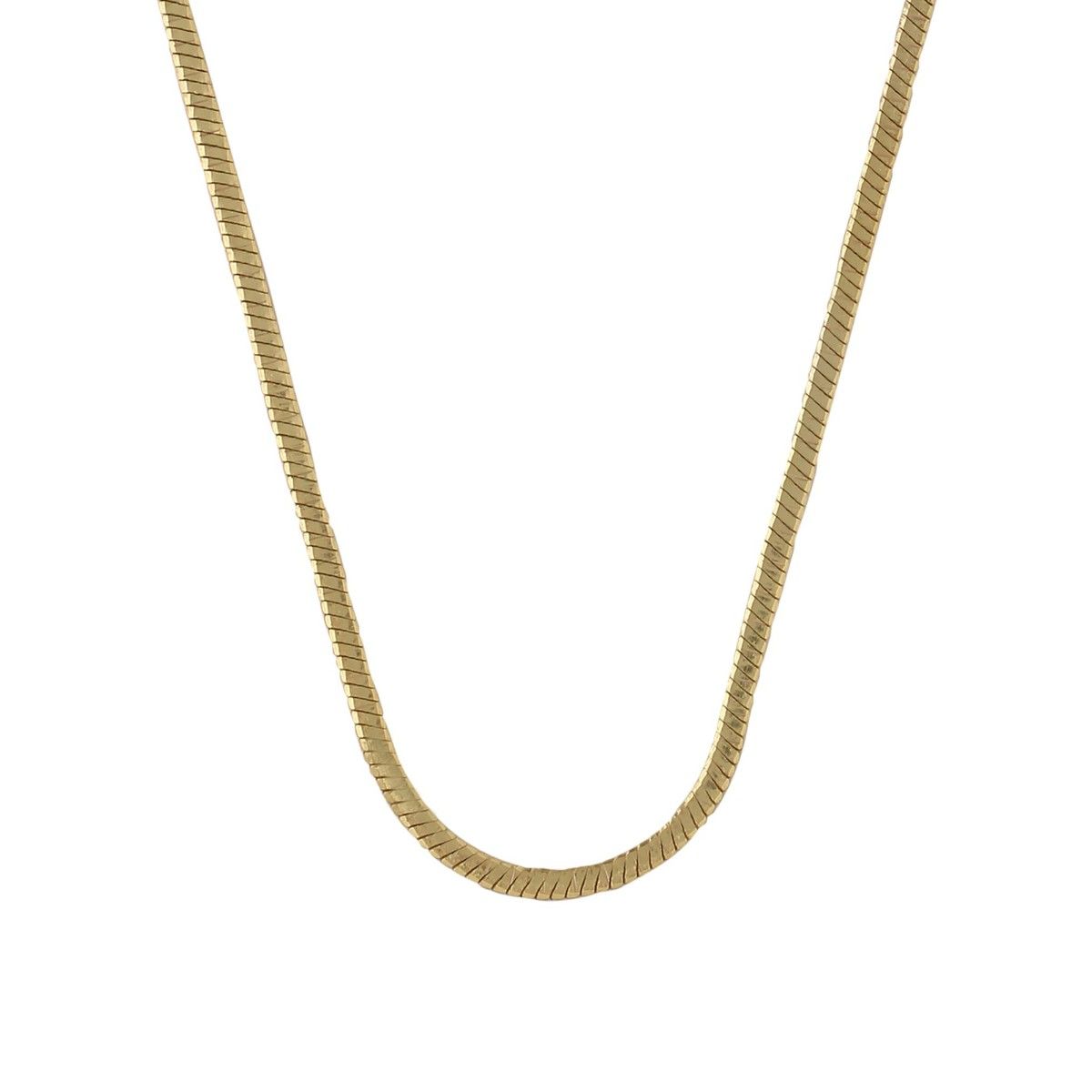 Buy Mitali Jain Snake Gold Chain Necklace Online