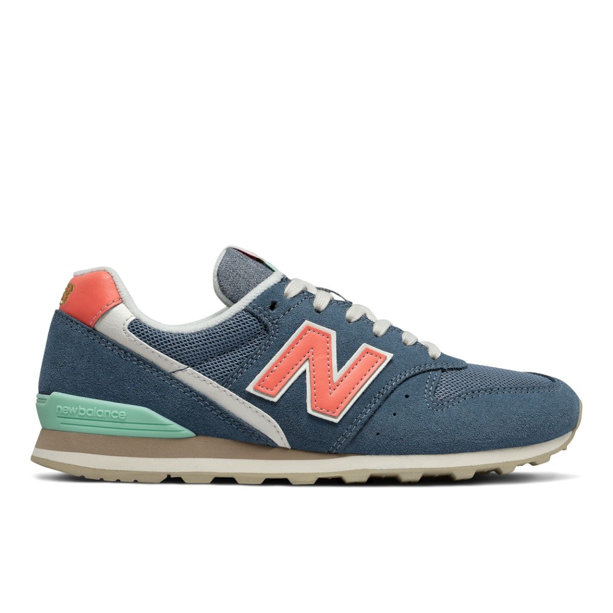 New Balance Women 996 Blue Running Shoe (UK 3)