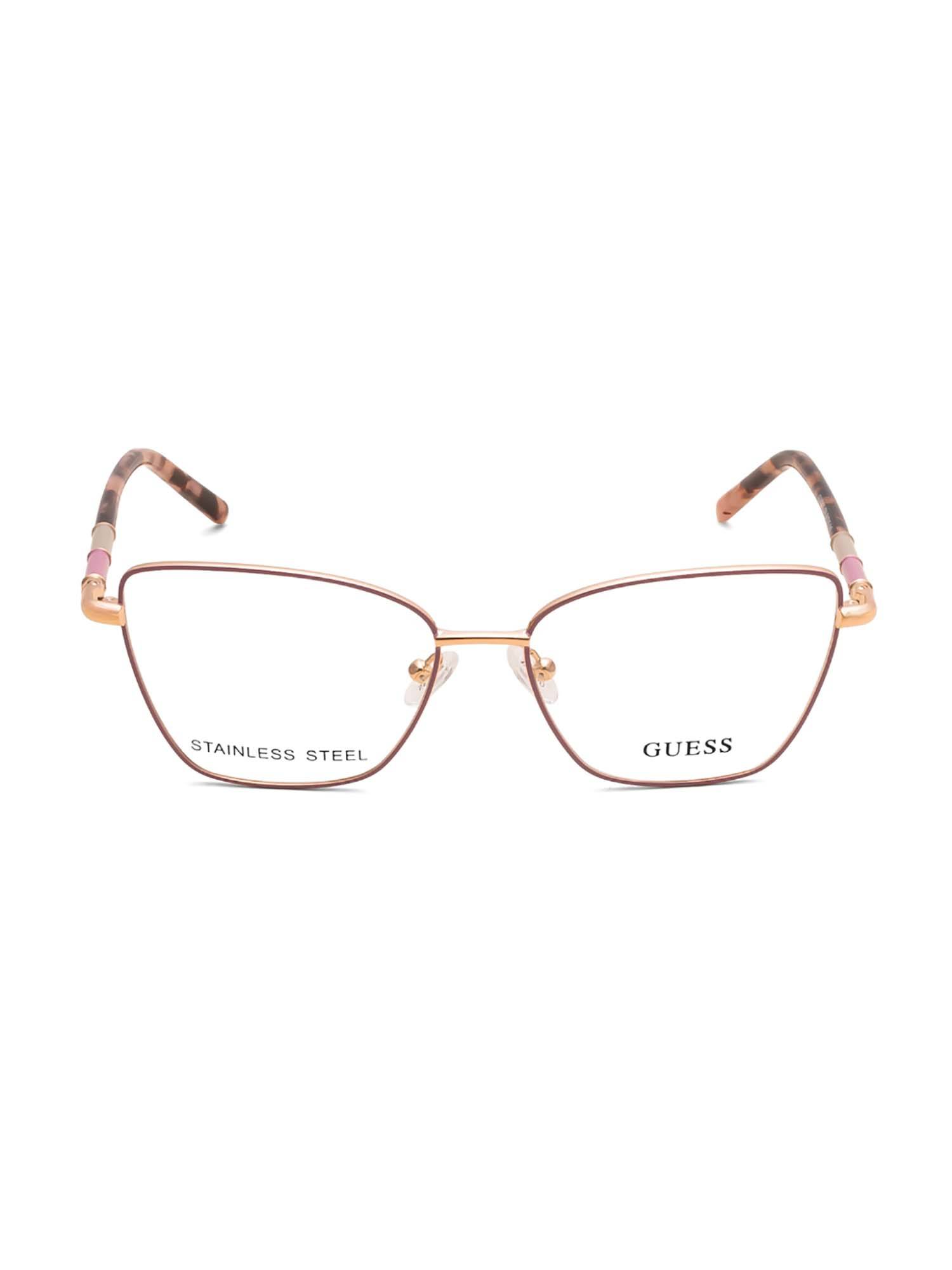 Guess Pink Cat Eye Shaped Frame For Women (GU5043254074FR) (54)