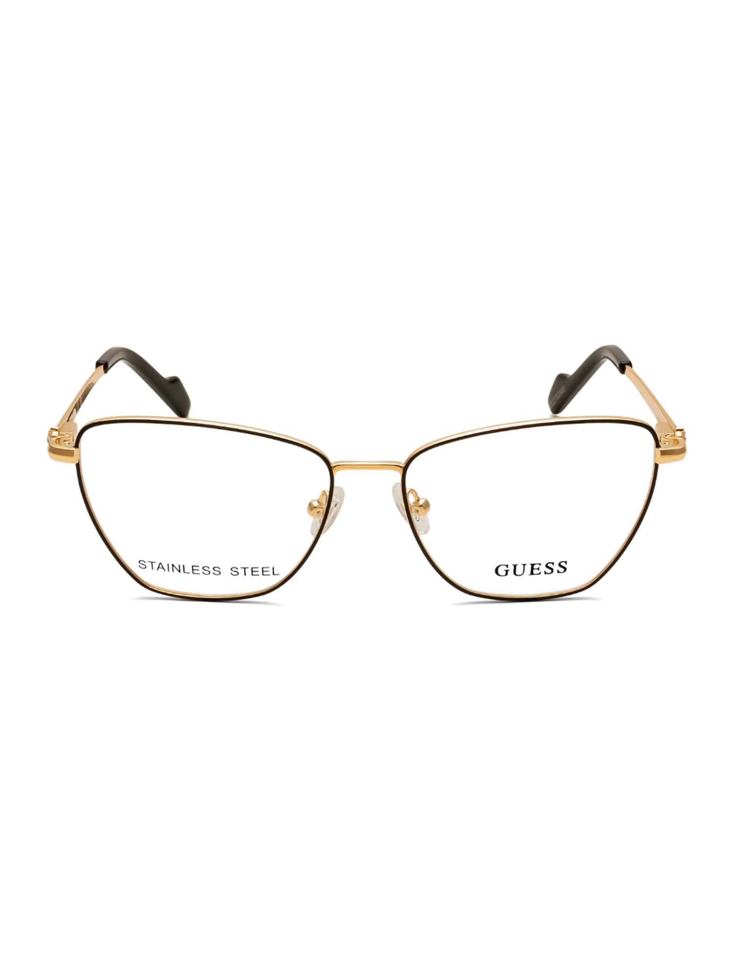 Guess Black Cat Eye Shaped Frame For Women (GU5046854002FR) (54)