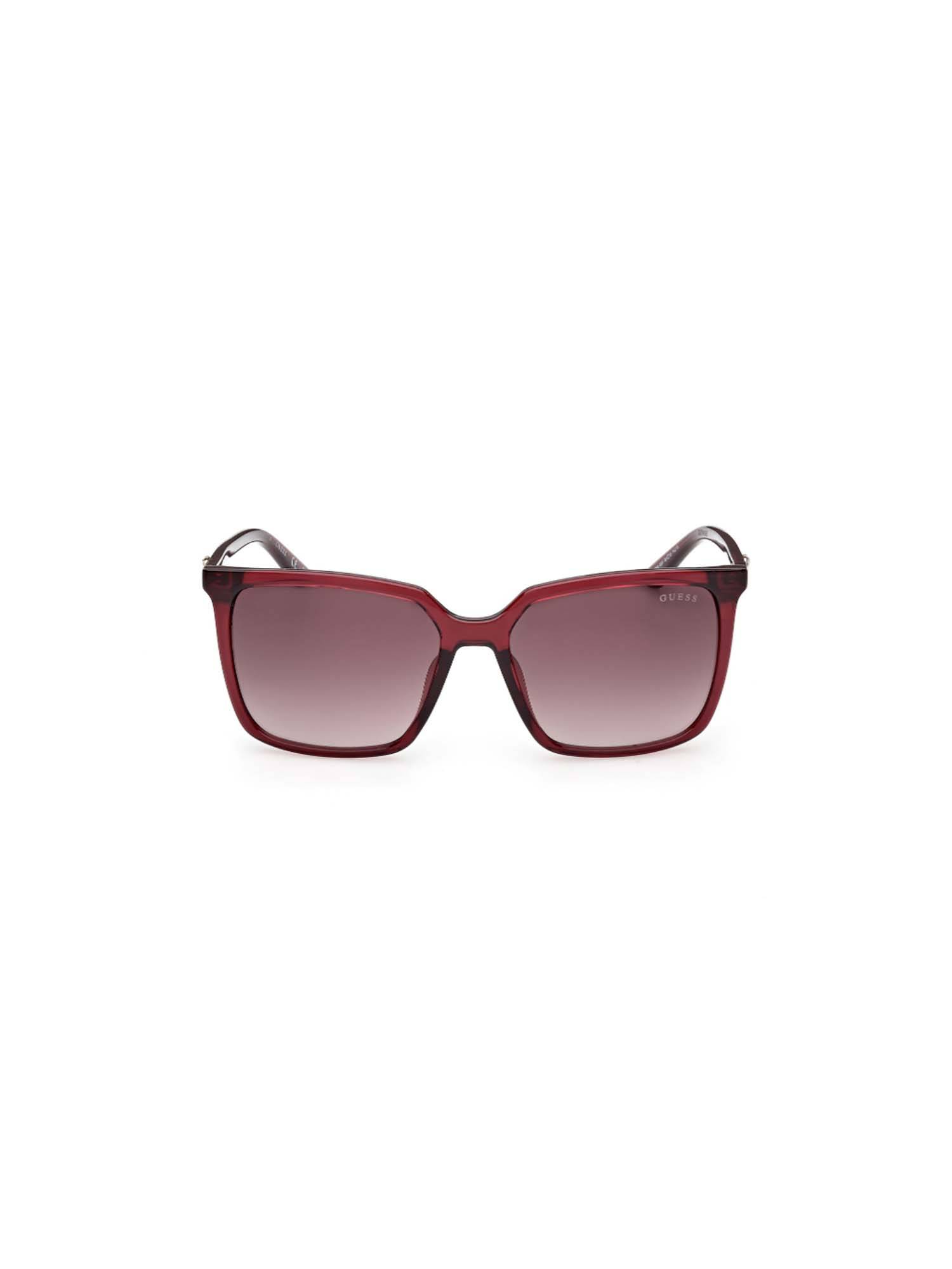 Guess Brown 100% UV Protected Square Shaped Sunglass For Women (GUS0025869F56SG) (56)