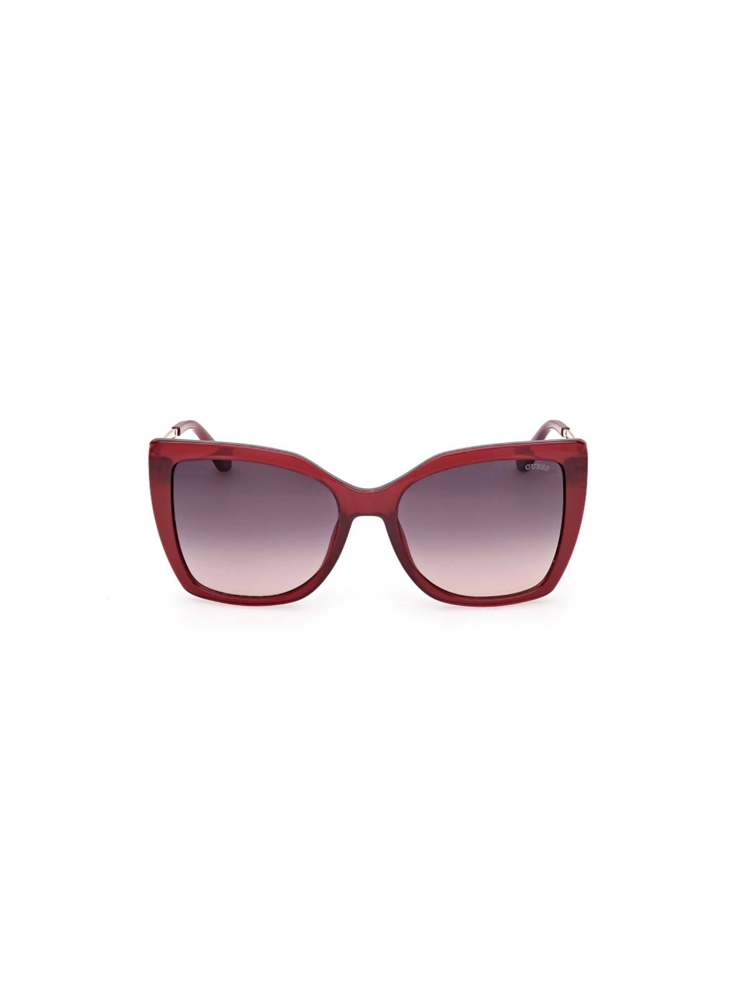 Guess Pink 100% UV Protected Cat Eye Shaped Sunglass For Women (GUS0026669Z56SG) (56)