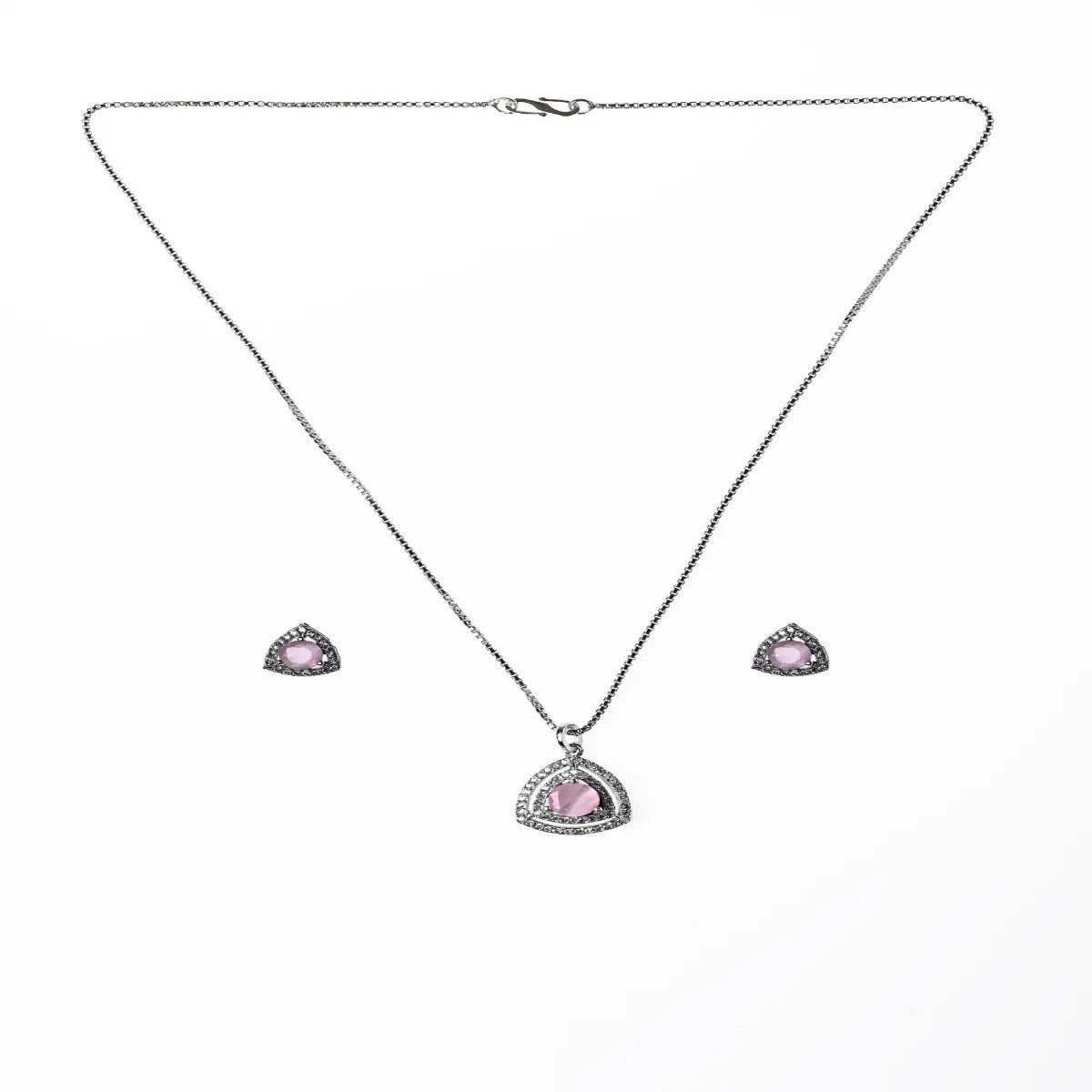 Buy Jewelz Jewel Ad Necklace Set Chain Pendant With Earring Set Online