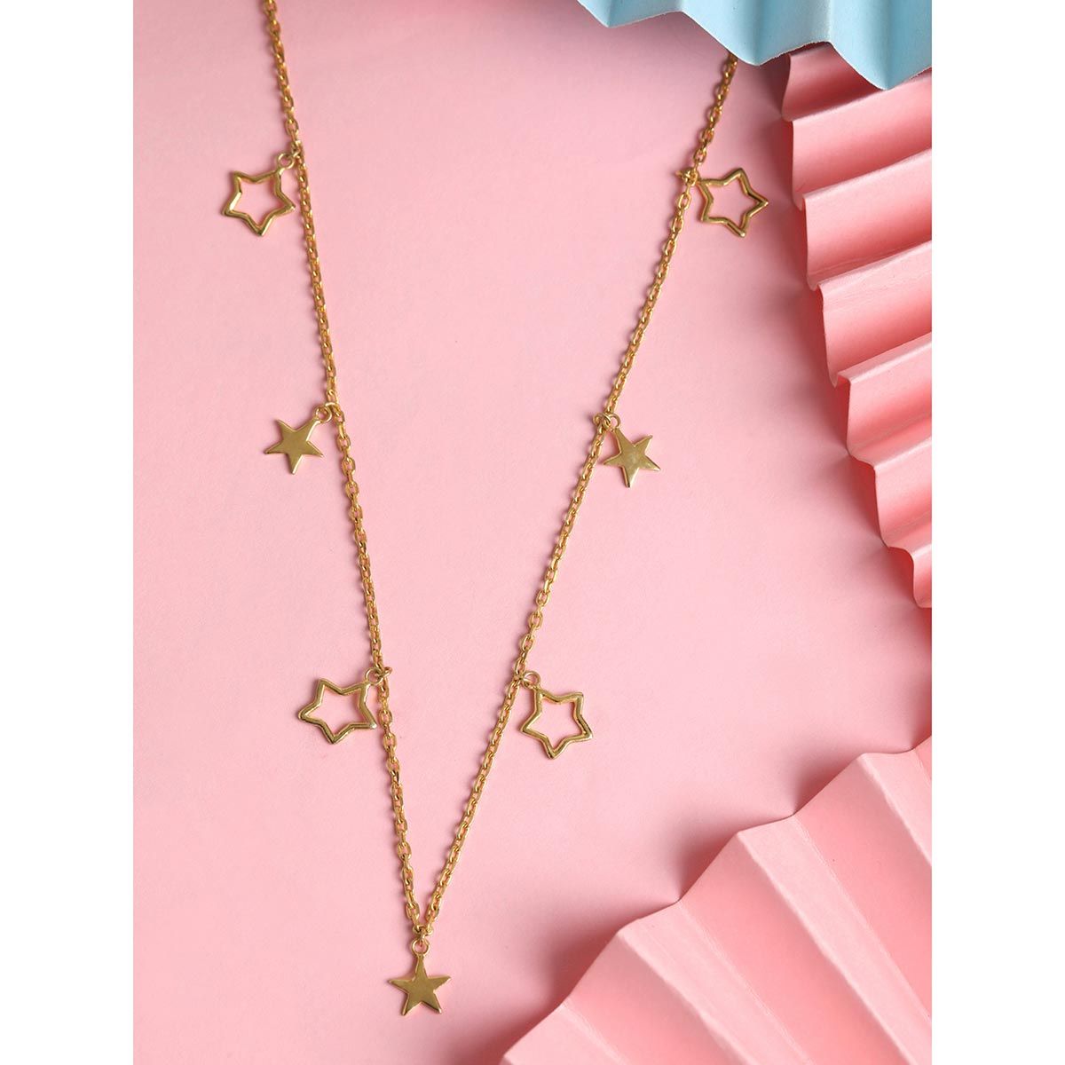 Eight-Pointed Star Necklace - Daffany Jewelry