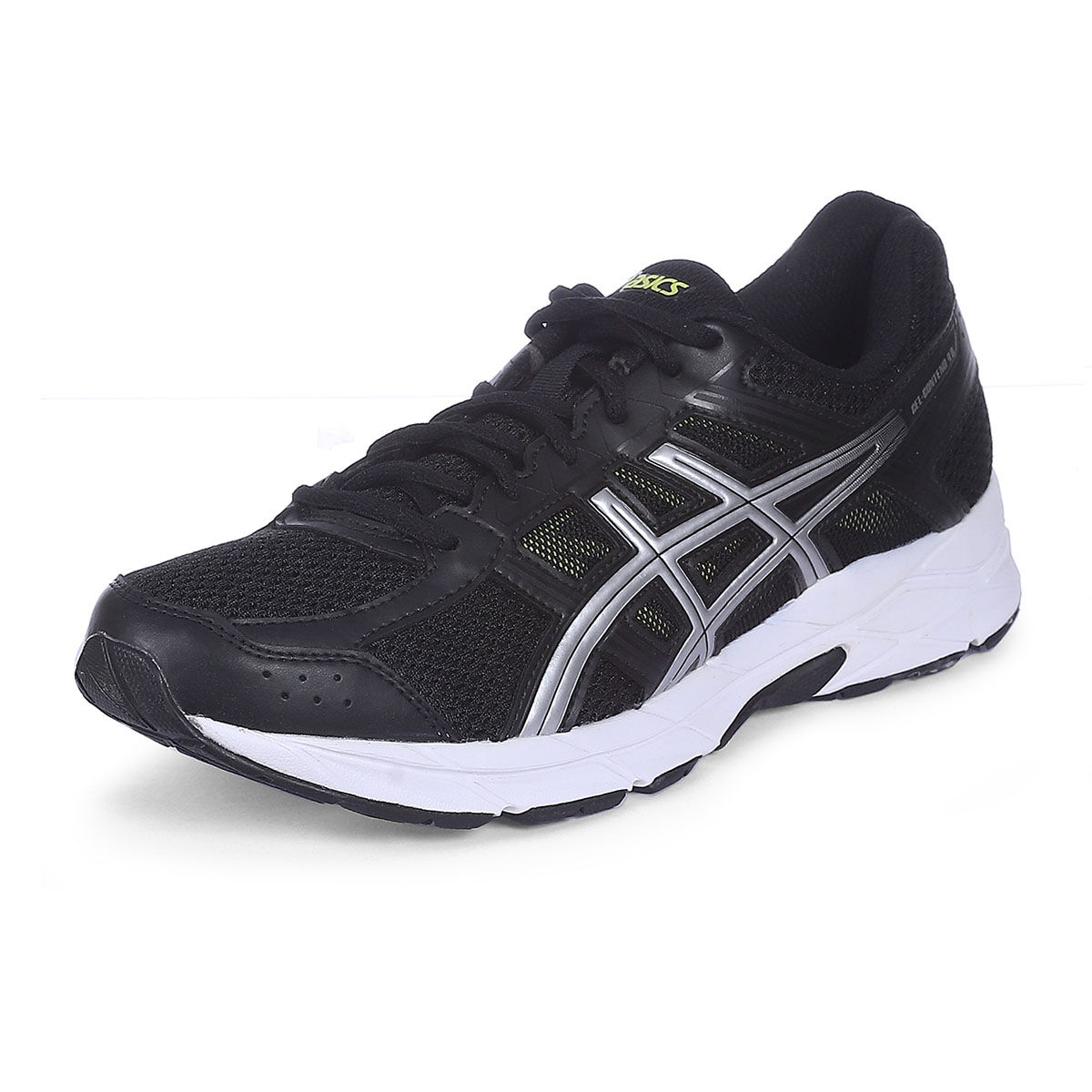 ASICS GEL Contend 4B Black Mens Running Shoes UK 8