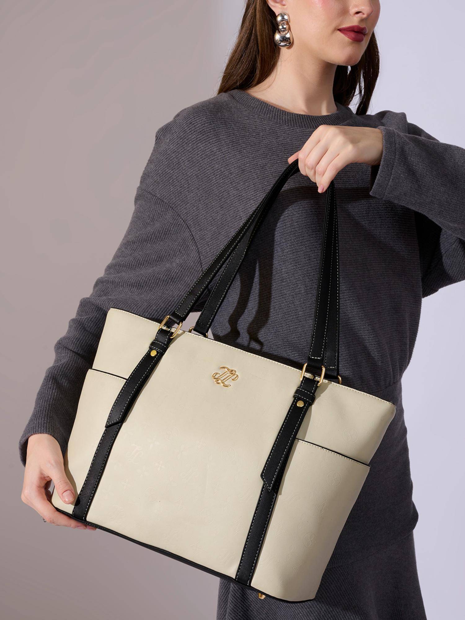 Lavie Signature Women's Ls Harisburg 13 Inch Laptop Handbag (White) (L)