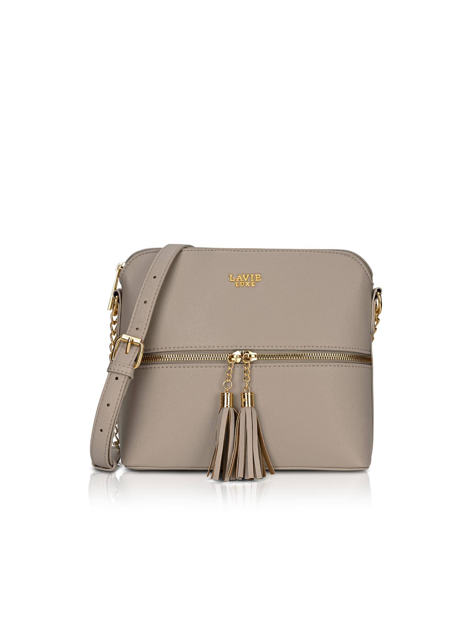 Lavie Luxe Women's Tiara Sling Bag (Taupe) (M)