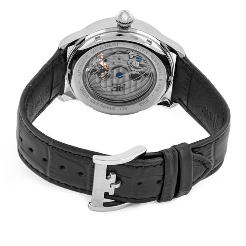 Buy Earnshaw Longitude Shadow Automatic Skeleton MoonPhase Black