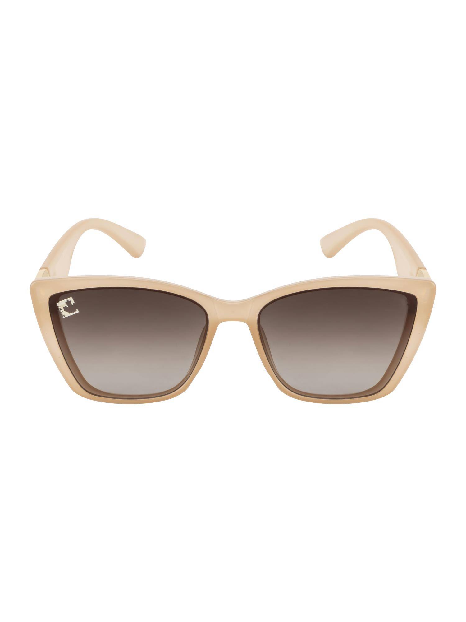 Clark N Palmer Brown Gradient Lens Cat Eye Sunglasses for Women-Cnp-St103-C4 (54)