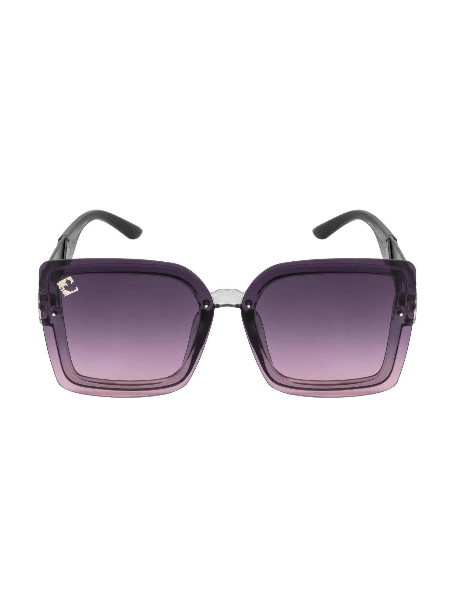 Clark N Palmer Purple Gradient Lens Butterfly Sunglasses For Women-CNP-ST107-C6 (57)