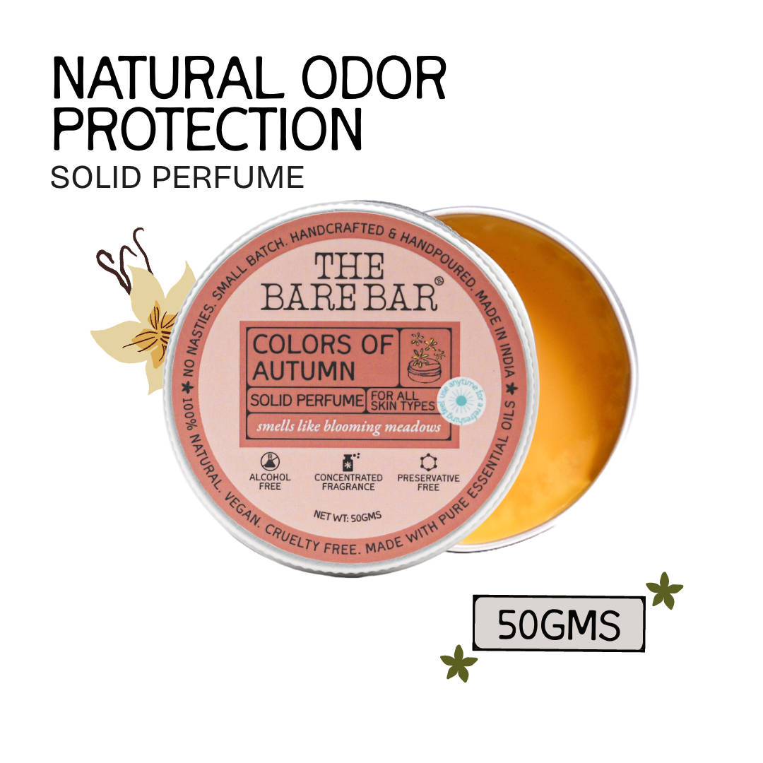 The Bare Bar Colors of Autumn Solid Perfume - Spicy floral p...