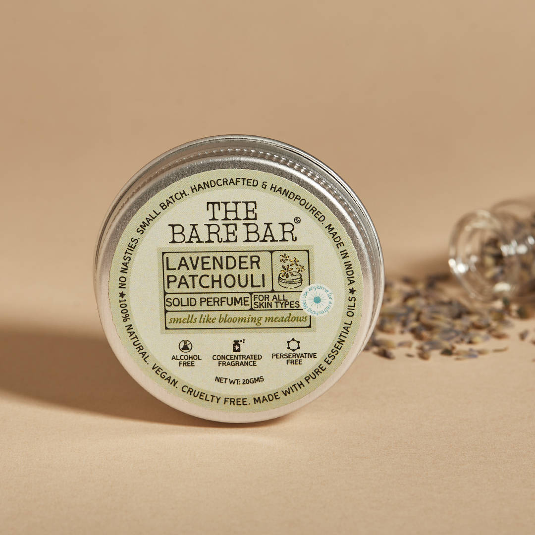 The Bare Bar Lavender Patchouli Solid Perfume - Floral earth... - view 9