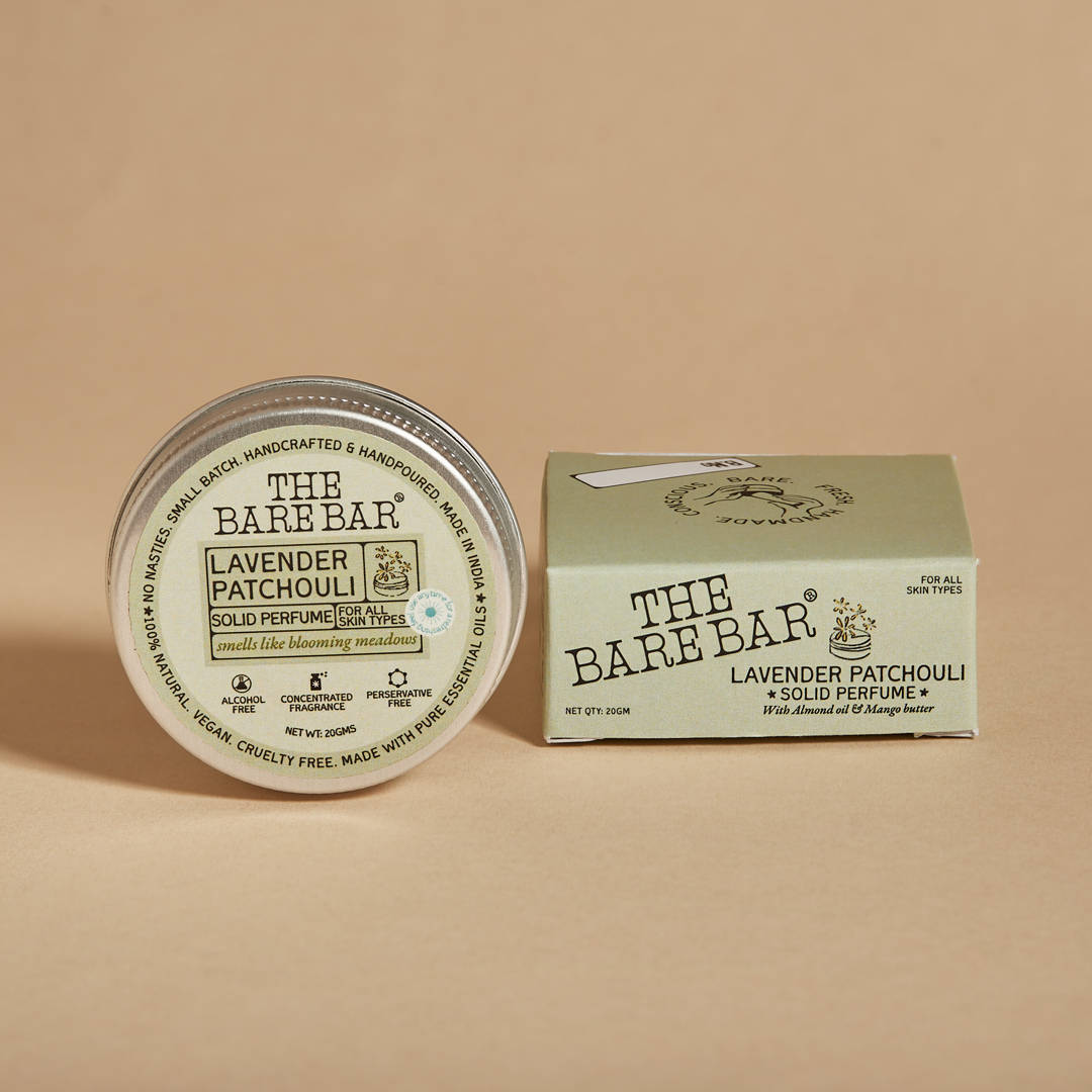 The Bare Bar Lavender Patchouli Solid Perfume - Floral earth... - view 10