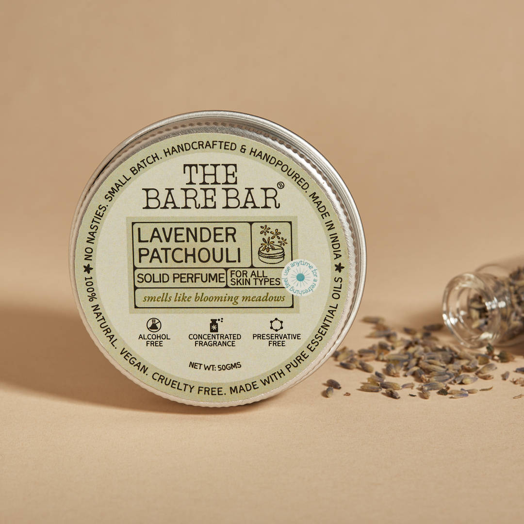 The Bare Bar Lavender Patchouli Solid Perfume - Floral earth... - view 2