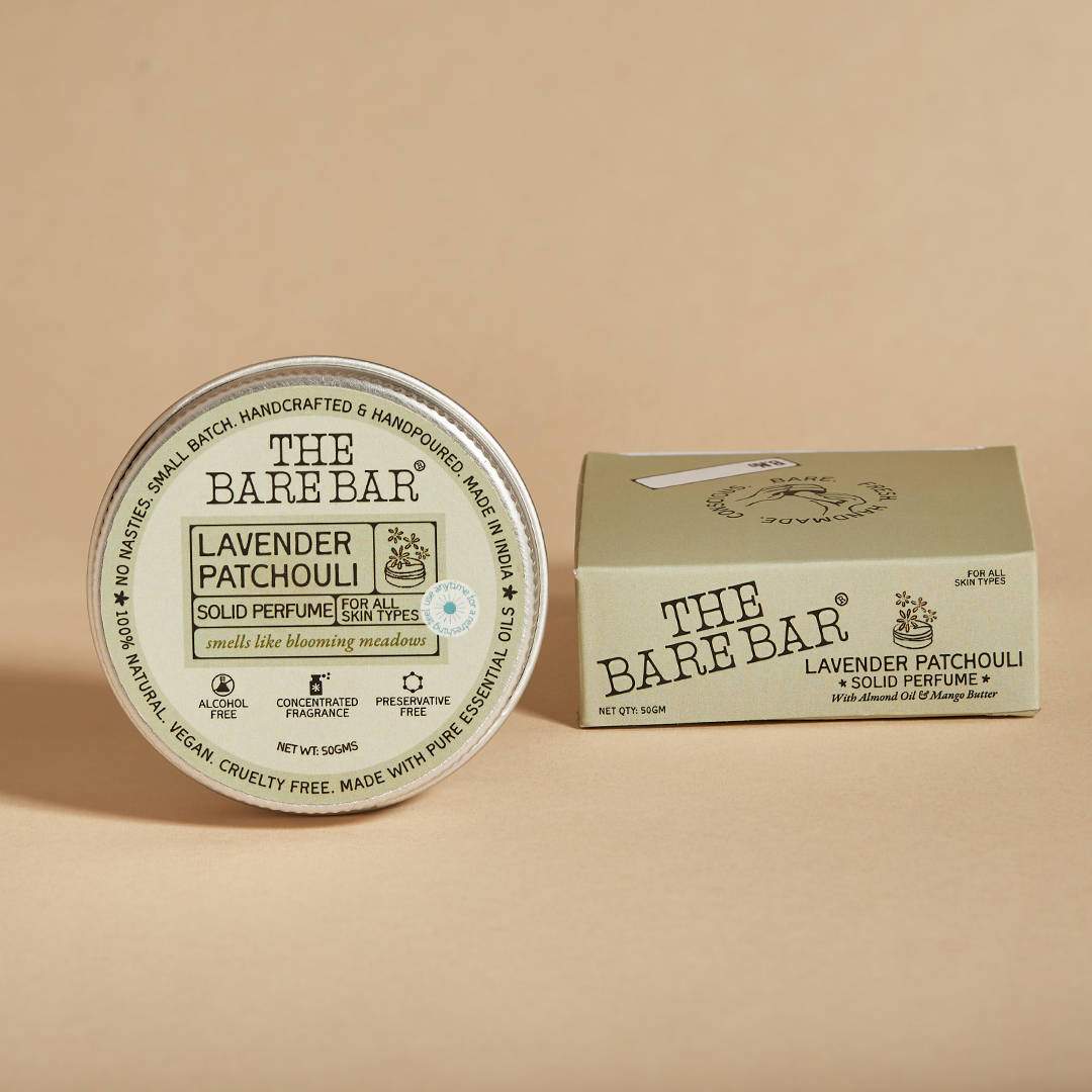 The Bare Bar Lavender Patchouli Solid Perfume - Floral earth... - view 6