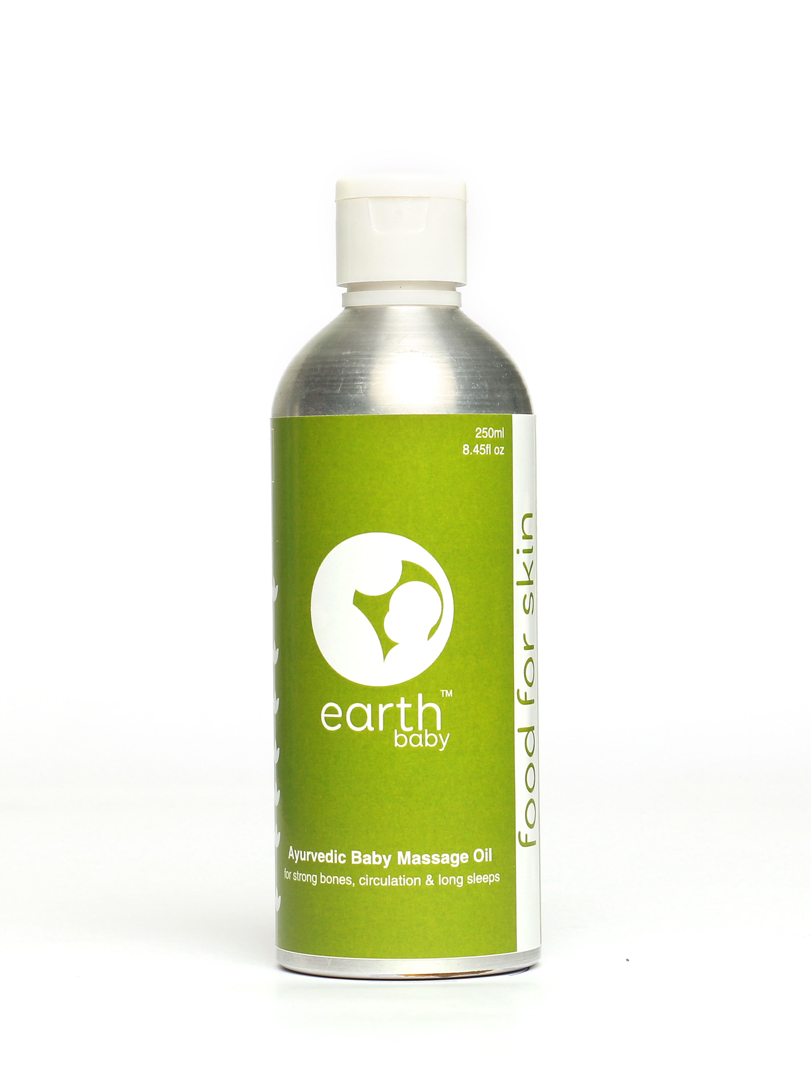 earthBaby 100% Natural Origin Ayurvedic Massage Oil For Babies 250Ml