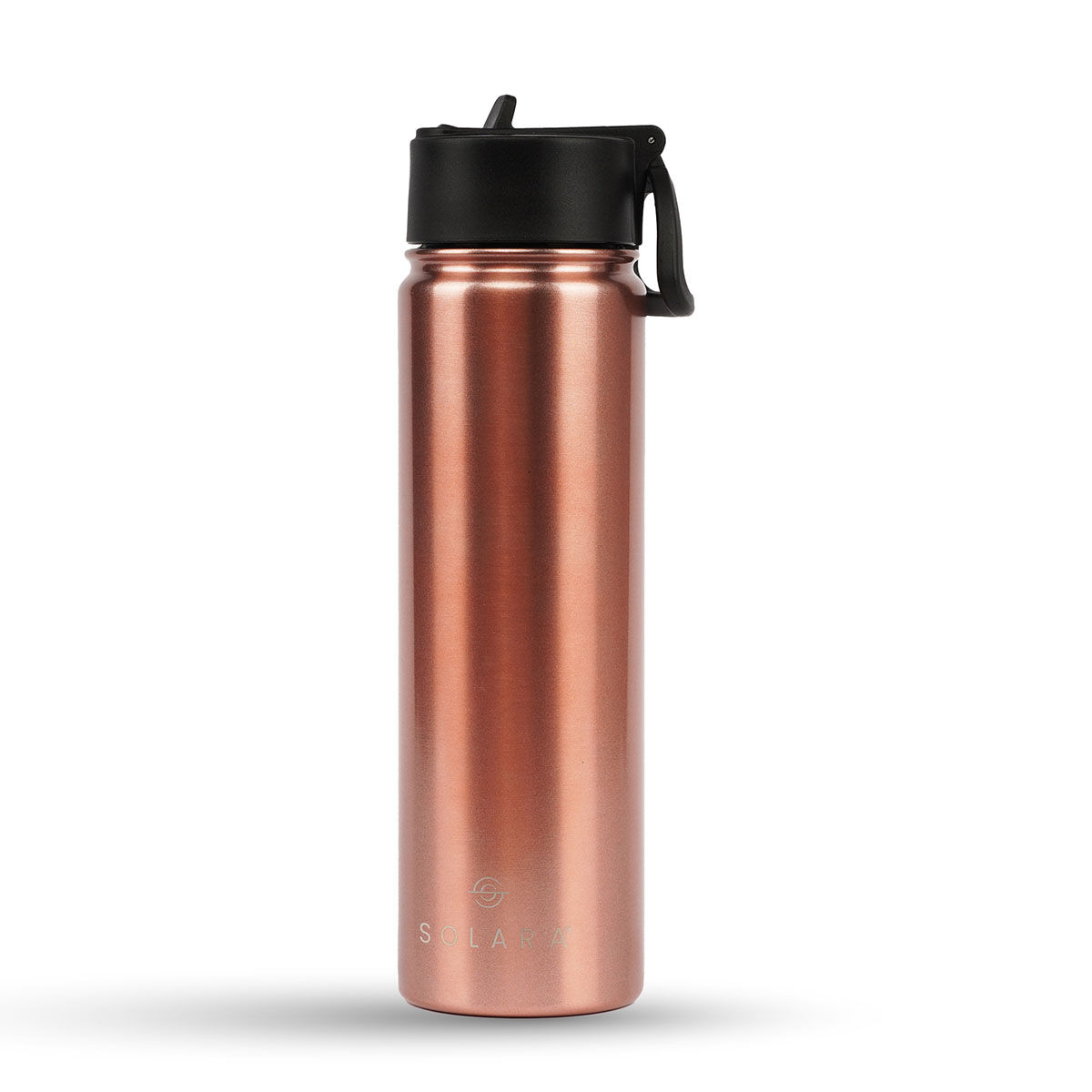 Buy Solara Insulated Water Bottle Rose Gold 650ml Online