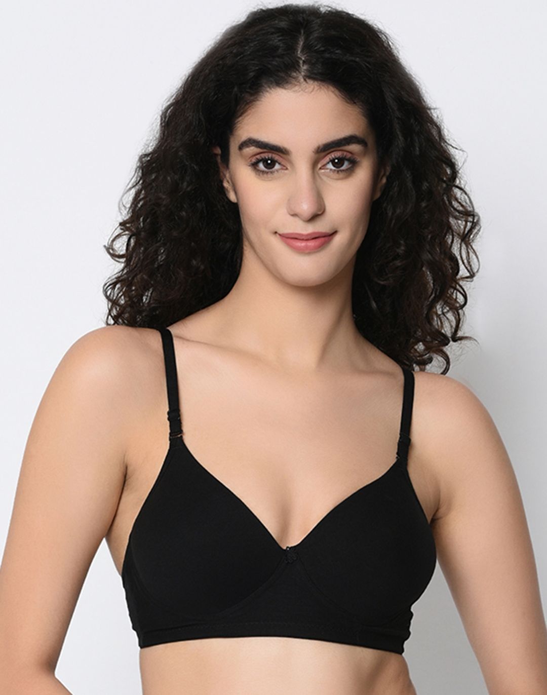 Da Intimo Black Lightly Padded Wirefree 
