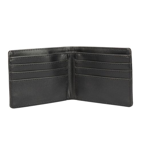 Baggit Men's Tri-Fold Wallet - Black, Western Style, 6 Month Warranty
