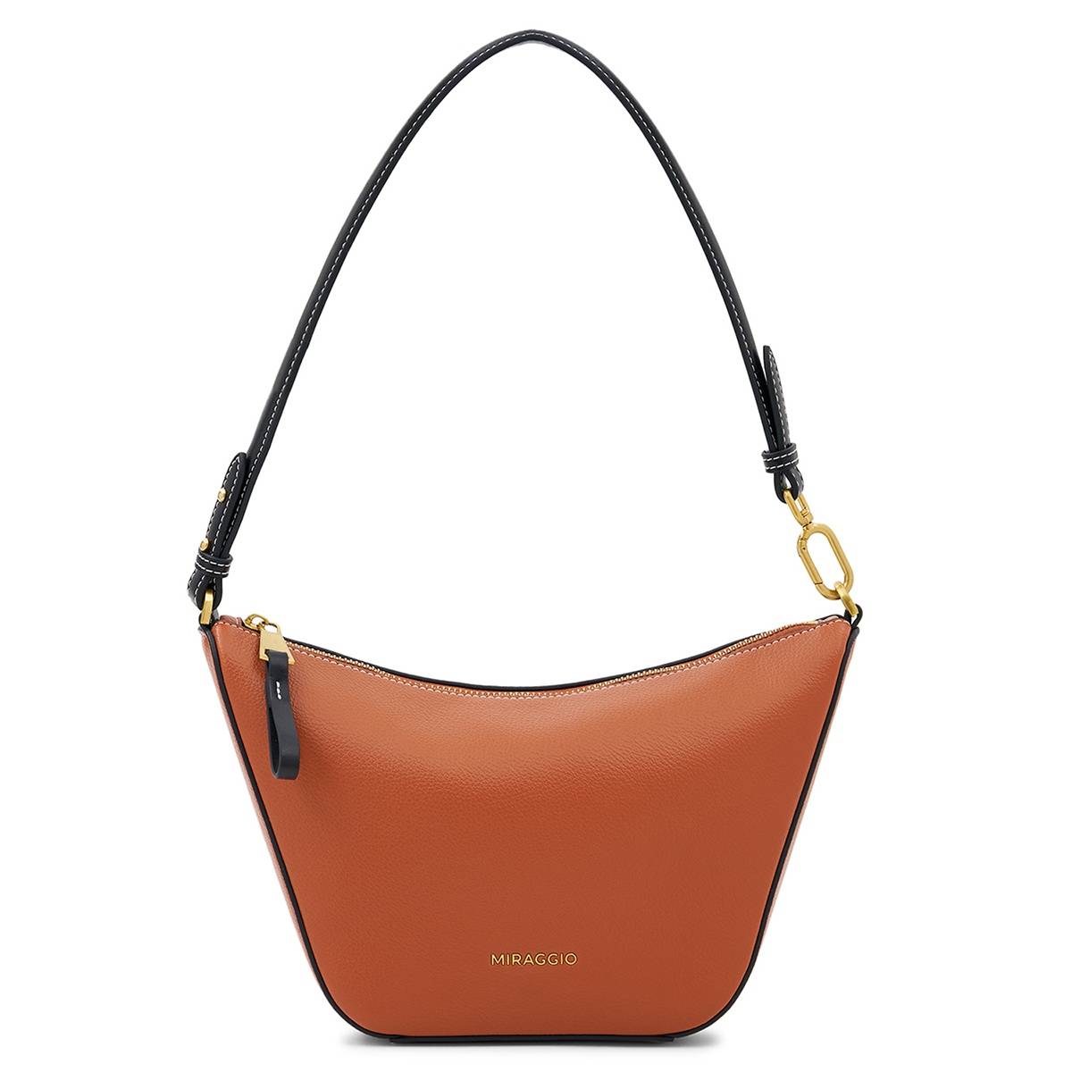 MIRAGGIO Alina Shoulder Bag for Women With Zipper Closure (M)