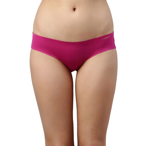 Enamor PB40 Modern Starter Nylon Sweat Wicking Bikini Panty -Queen Pink (M)