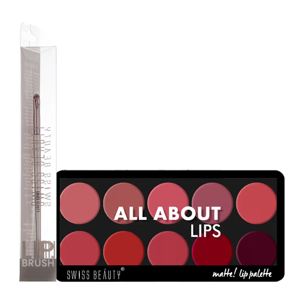 Swiss Beauty Lip Color Palette Combo